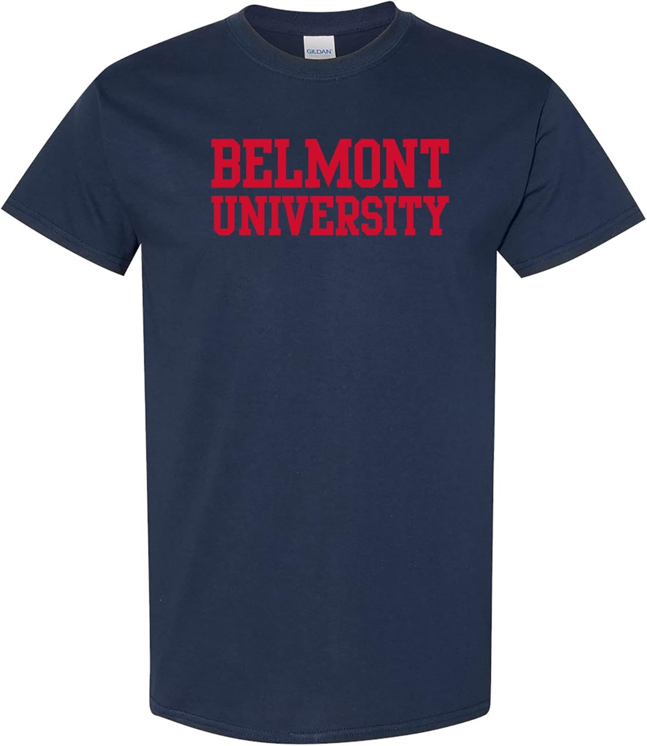 Belmont University Bruins Basic Block, Team Color T Shirt, College, University S разноцветный