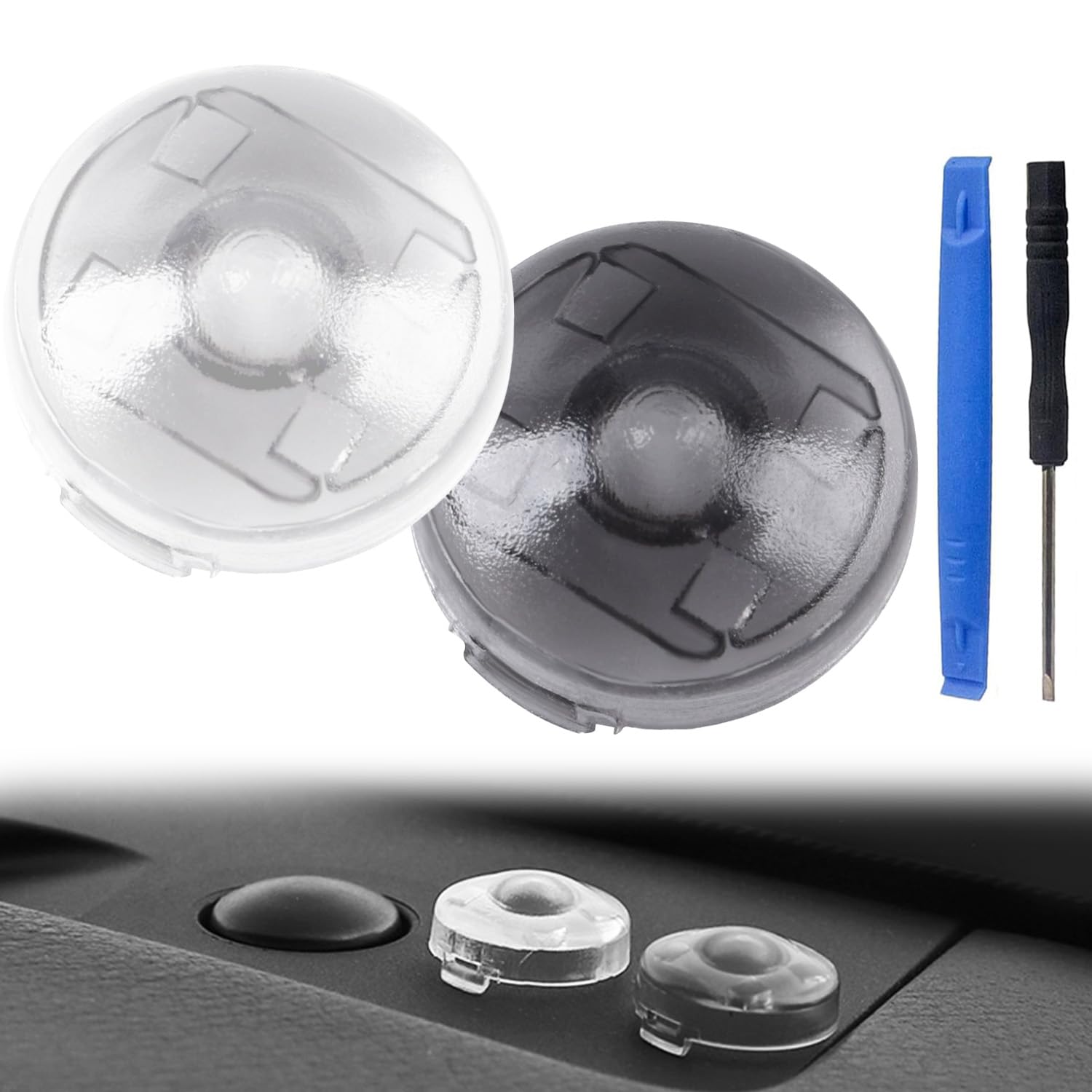 Крышка датчика освещенности, 0,7 дюйма (18 мм), 2 шт., Автоматический свет, Регулировка чувствительности, серый