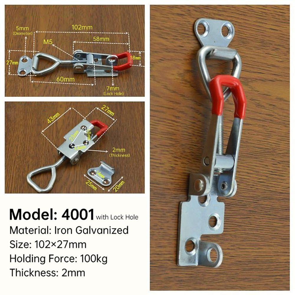1Pcs Quick Release Lock Buckle Hinge Toolbox Case Catch Clasp  For Welding Repairing Connect