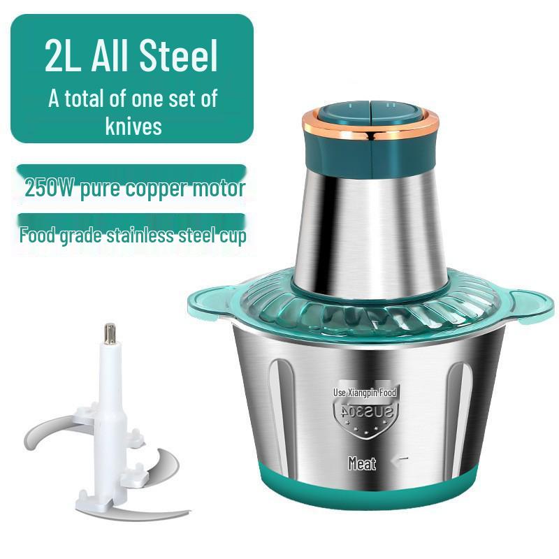 

Large Capacity Multifunctional Baby Food Maker & Meat Grinder - Automatic Blending, Stainless Steel