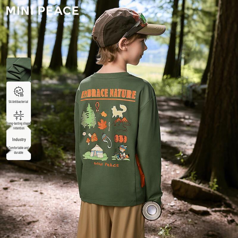 MiniPeace Boys  Long Sleeve T-Shirt 120