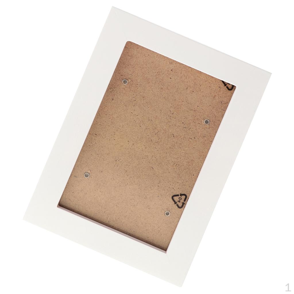 Simple Wooden Picture Phote Photo DIY Decoration