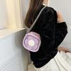 Small fresh literary women's bag 2025 new Mori sweet girl shoulder bag three-dimensional flower mini square bag tide