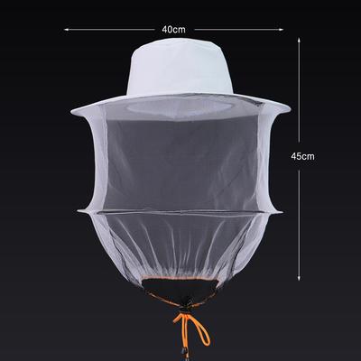 Beekeeping Professional Cap Beekeepers Hat with Brim Face Thickening Sunscreen Half-Length Special Protection Beekeeper