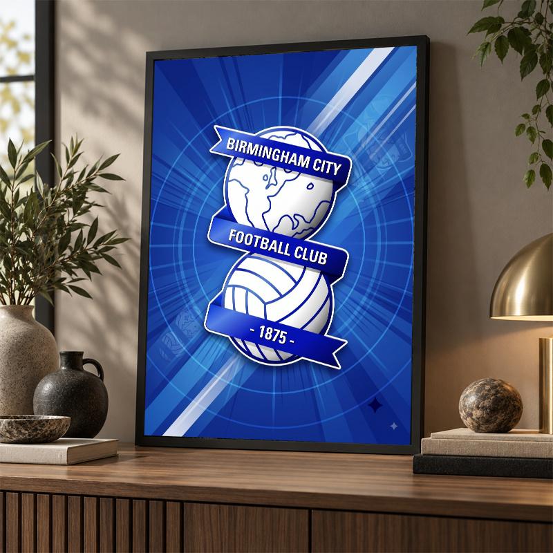 Birmingham City Diamond Painting Kit 5D Full Drill DIY Diamond Mosaic Wall Art Home Decor