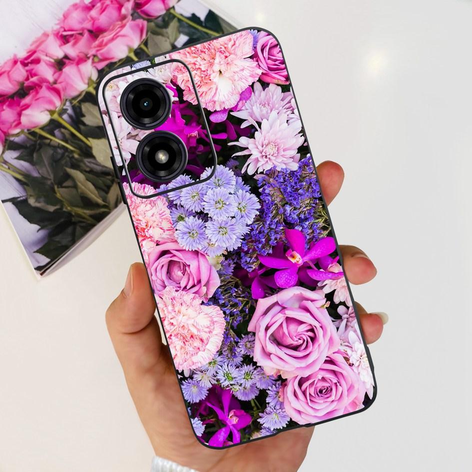 For Motorola Moto G04s G04 2024 Case XT2421-2 Cute Love Heart Shockproof Silicone Soft Cover For Moto G 04 S E14 4G MotoG04 Capa