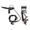 Electric Bike Motor Controller Kit 36V 48V 500W 28A with Brake Crank 160PDD Display Water Proof for Cycling Riding