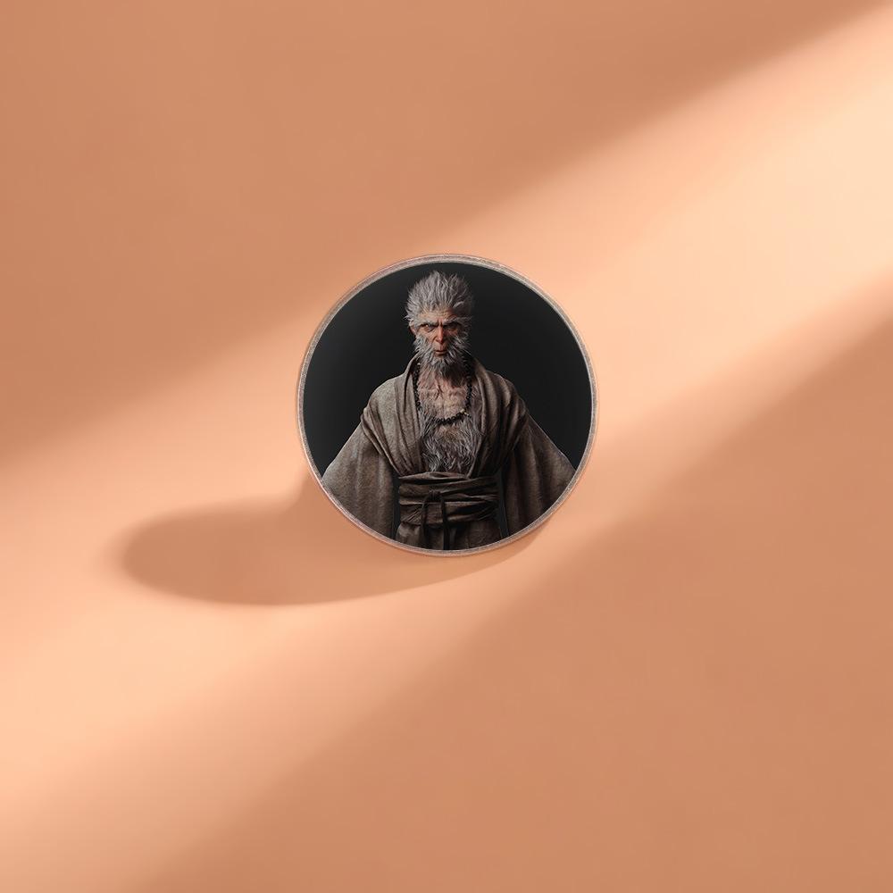 Black Myth Wukong Peripheral Brooch, Creative Personality Badge Alloy Badge