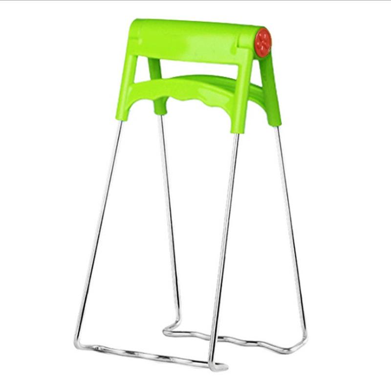 

Multi-functional Stainless Steel Non-Slip Kitchen Tray and Dish Holder Tongs