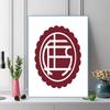 Club Atletico Lanus Pattern  3pcs 100% Round Full Drill 5D DIY Diamond Painting Embroidery Cross Stitch Rhinestone Décor