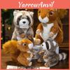 Cute And Soft Squirrel Raccoon Plush Toy For Kids Wholesale Animal Park Souvenir