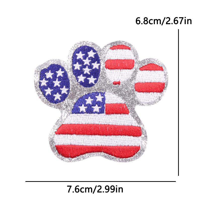 United States 250 Anniversary Embroidery Patch Iron On Patches On Clothes American/USA Applique Decorate Sewing Badges