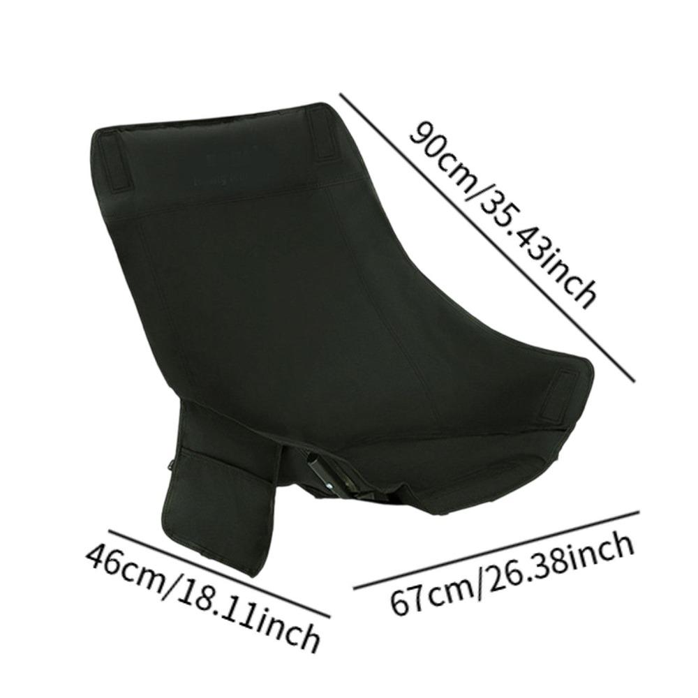 Breathable Moon Chair Replacement Fabric Thickened Seat Cover  for Outdoor Fishing Backyard