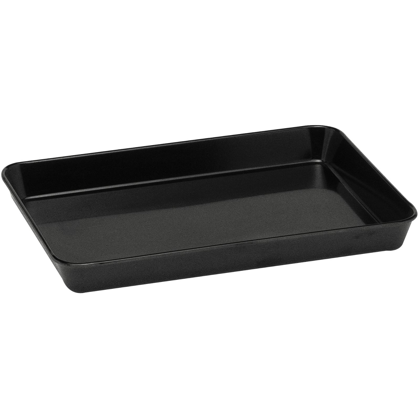 Melamin Fleisch- und Lebensmittel-Tablettbehälter 420x280x60mm schwarz Hendi 568309