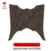 Compatible with Kymco KRV180 Scooter: Non-Slip Motorcycle Footrest Mat.