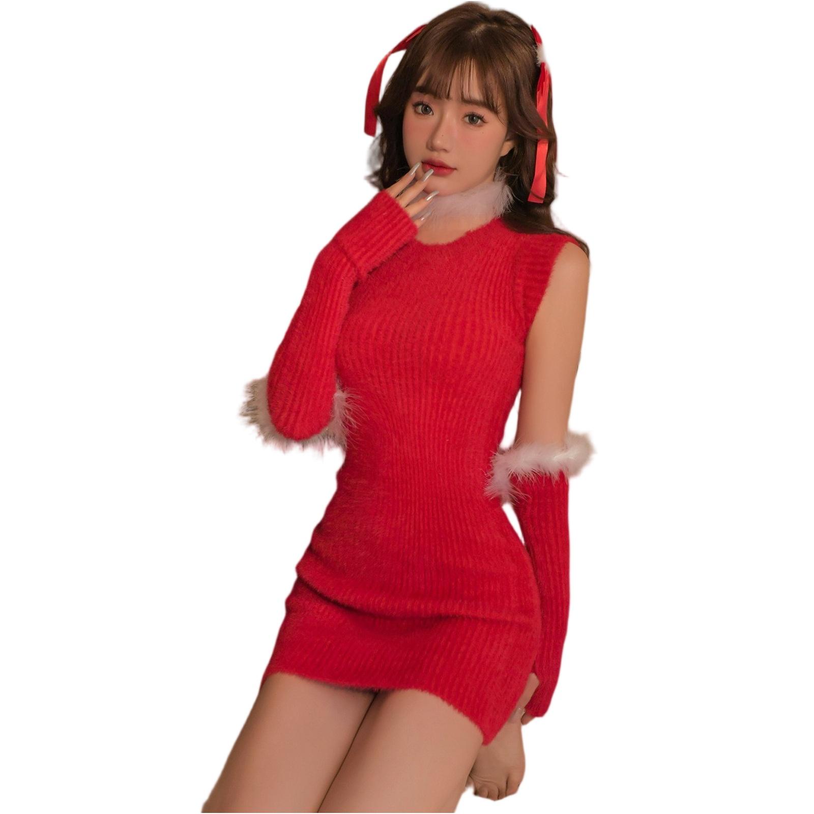 

Женское ночное белье на тонких бретельках, прозрачные сексуальные ночные рубашки, кружевные пижамы, сексуальный комплект нижнего белья One Size красный