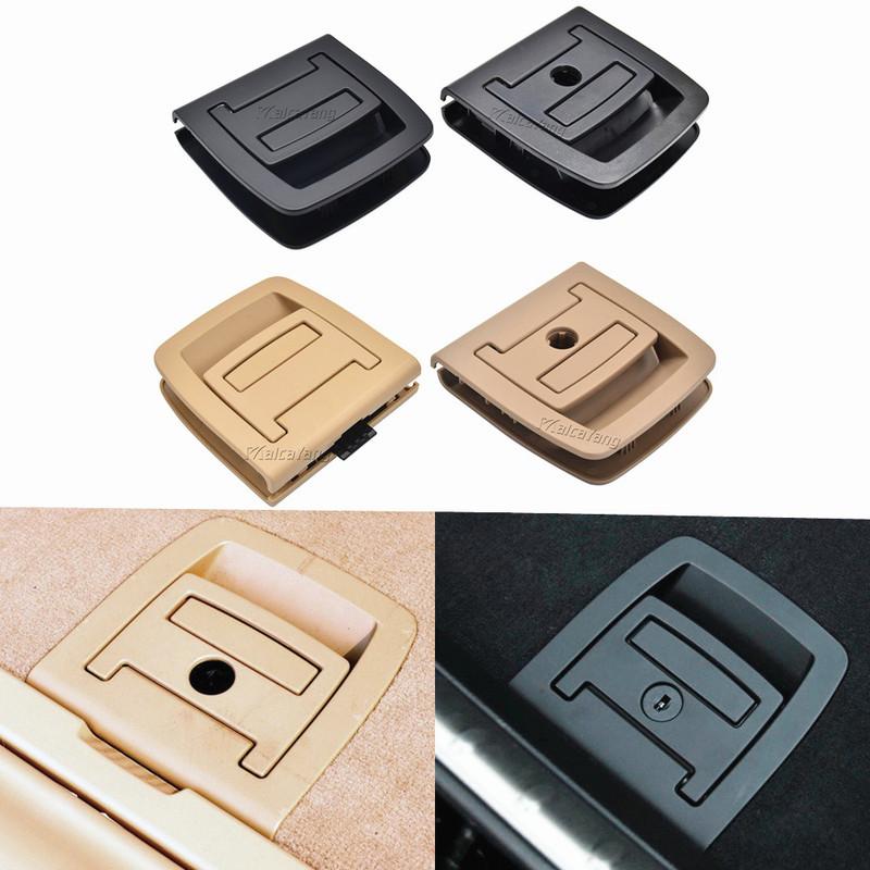 Auto Hinten Stamm Schwanz Abdeckung Boden Platte Matte Boden Teppich Stamm Griff Schlüssel Loch Für BMW 5 SERIE E61 X5 x6 E70 E71 51476958161