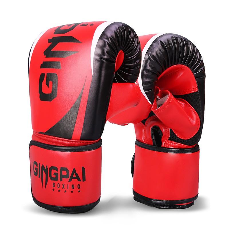 Professional Boxing Gloves Punching Bag Training Breathable PU Adult Kids Muay Thai MMA Combat Sports