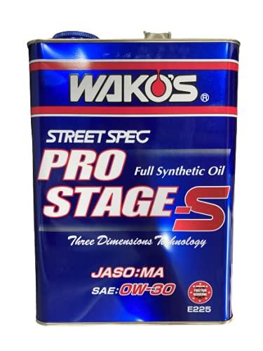 WAKO'S PRO-S30 Pro Stage S Engine Oil, 0W-30 E225, 4L