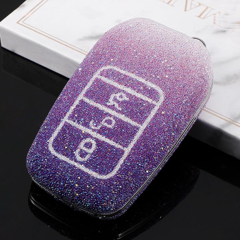 Toyota Car Key Case for Highlander, Camry, Corolla, Venza, Levin, Asian Dragon - Men’s Shell Buckle Bag