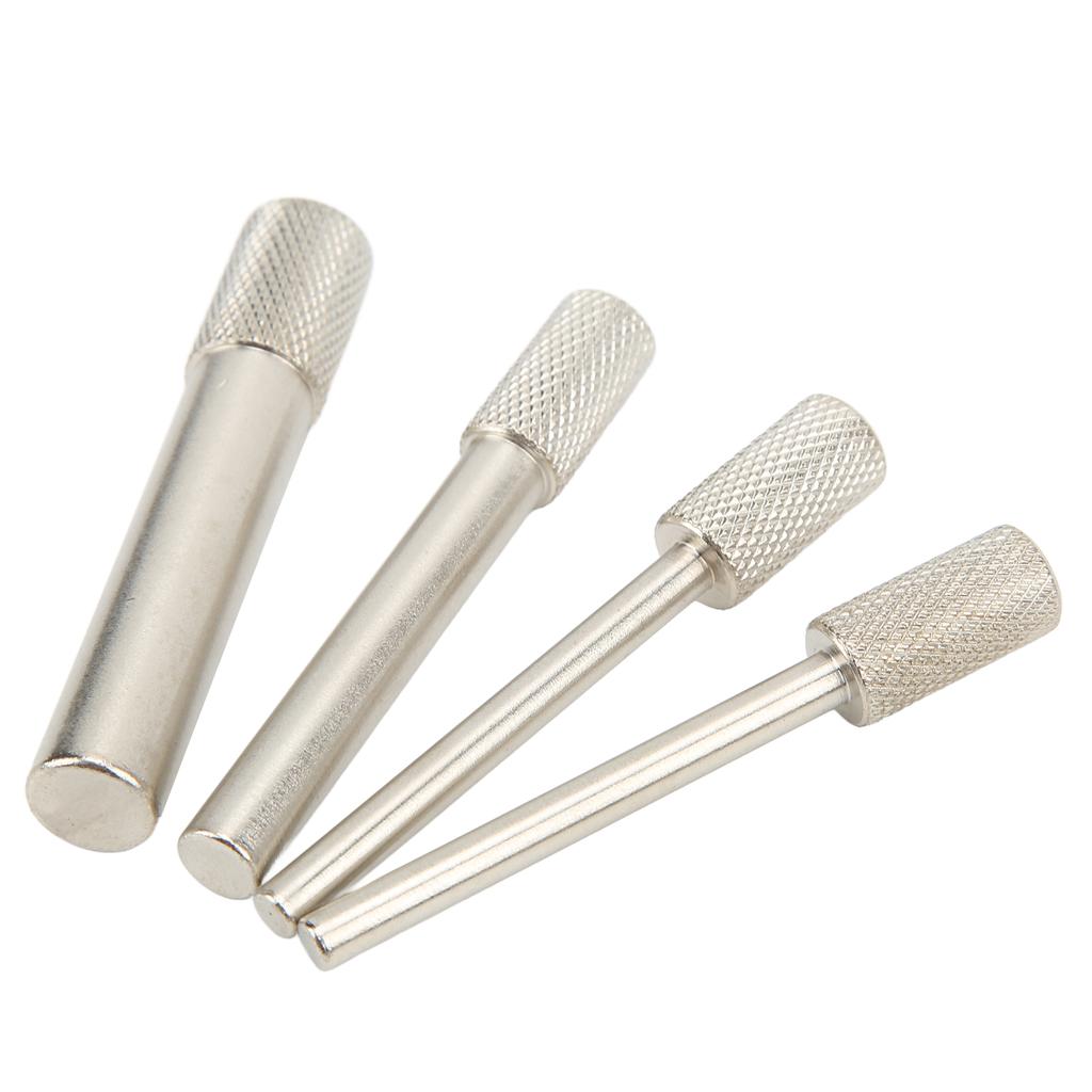 4 Stück Motor Steuerzeiten Arretierstift Set Metall Silber Hohe Härte Ersatz für Citroen 1.4 1.6HDi