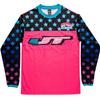 Maglia Ciclismo Mountain Bike MTB Maglia Speed Drop Maglia Asciugatura Rapida Ciclismo Maglia Ciclismo T-Shirt Ciclismo Corse Moto J