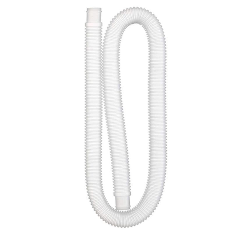 Swimming Pool Hose with Clamps Pump Hose Tubes Replacement 1-1/4In Hose for Pumps 150cm Tube for Above Ground Pool