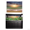 Aquarium Background Poster Decoration Sticker PVC Landscape