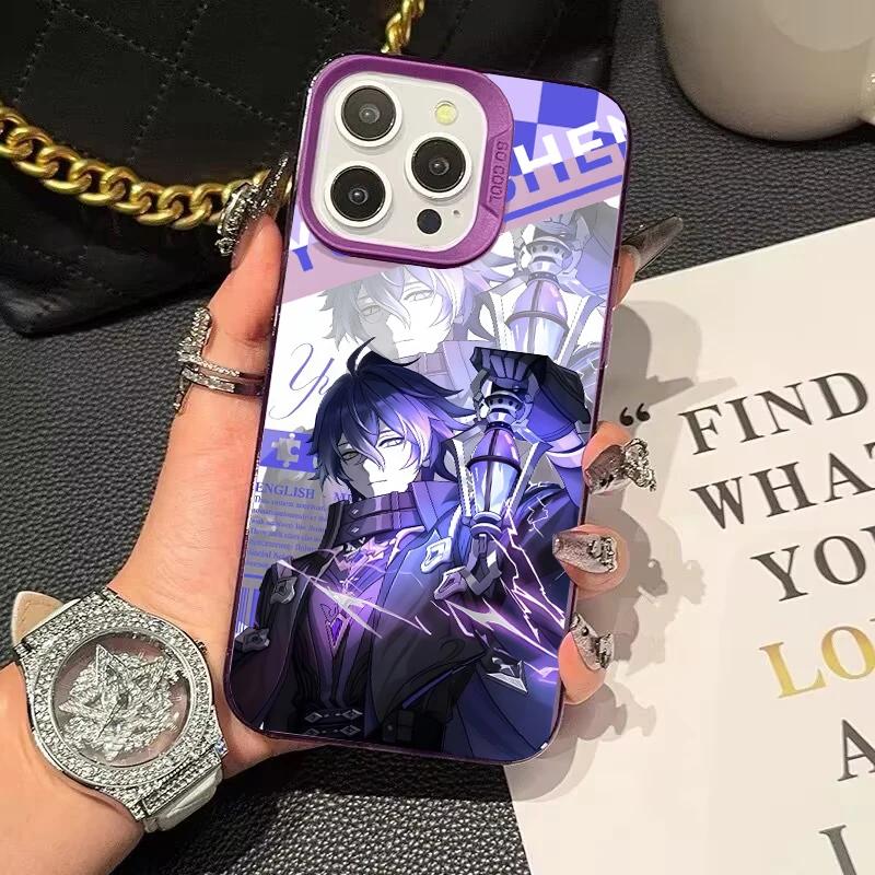 Genshin Impact Flins Columbina Phone Case For Xiaomi POCO X6 X3 M6 F6 F5 X5 X6 X7 F7 Pro 11 Lite 12 13 14 13T 14T 15T Pro Cover