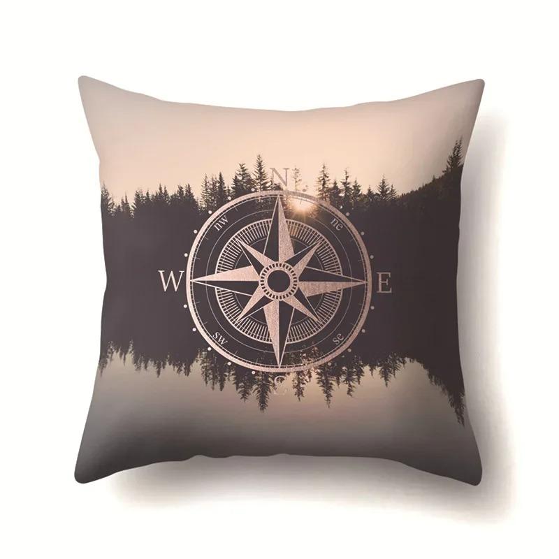 Four Seasons Landscape Pillowcase Office Living Room Home Pillowcase Car Ornaments