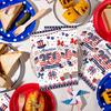 20/40Pcs 250th American Independence Napkins, Dinner Paper Dining Table Decor for Birthday Party United States Party Supplies