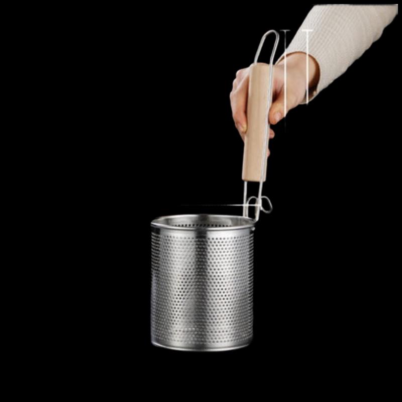 Diren Stainless Steel Round Handle Noodle Strainer