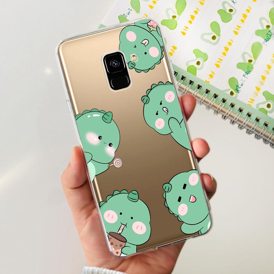 For Samsung Galaxy A8 2018 Case SM-A530F New Fashion Painted Cover Soft Silicone Phone Case For Samsung A8 Plus A8+ A730F Bumper