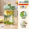 Large-Capacity Summer Flower Teapot with Faucet - Outdoor Cold Water Jug