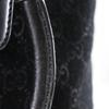 GUCCI GG Shelly line Tote Bag 162160 black Suede unisex Used