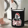 Yippie Ki-Yay Die Hard Christmas Foldable Laundry Baskets Dirty Clothes Sundries Storage Basket Large Waterproof Hamper