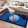 1PC rug Racing Club Strasbourg Crest Carpet, Chair Rug,Area Rug for Office Bedroom living rooms bedroom, Doormat decor Christmas fan gifts