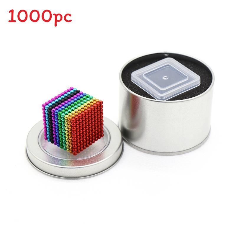 Buck Magnetic Ball 3d Puzzle Magnet Magic Cube Geometric Education Props Toy