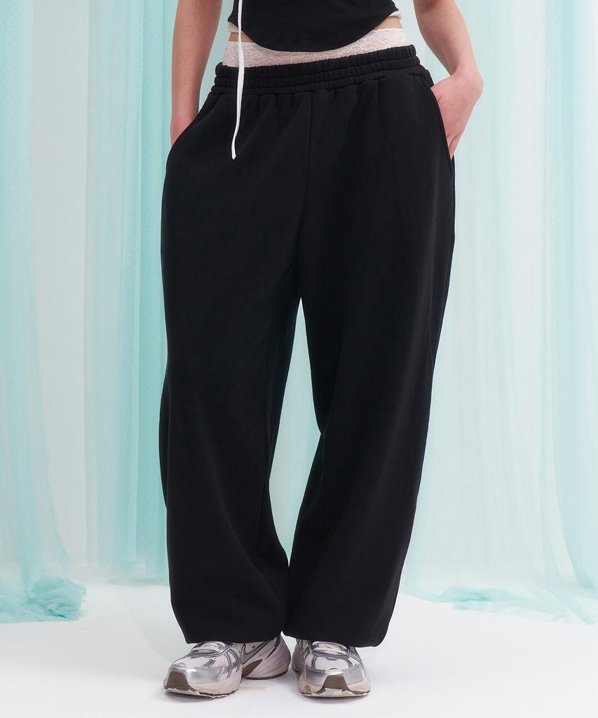 Deulailojeu Sorbet Jogger Pants (Black)