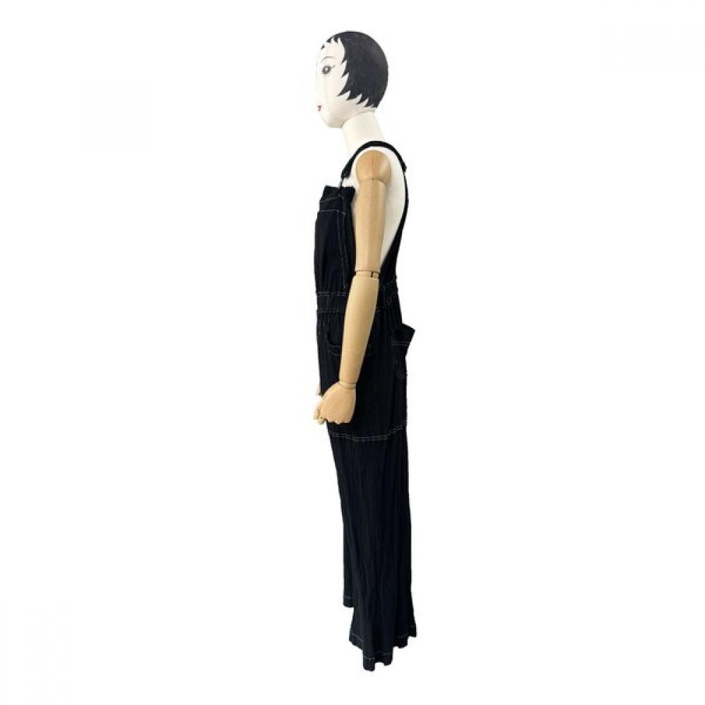 La Vita Junko 100  Cotton Pleated Overalls Cqfpt003