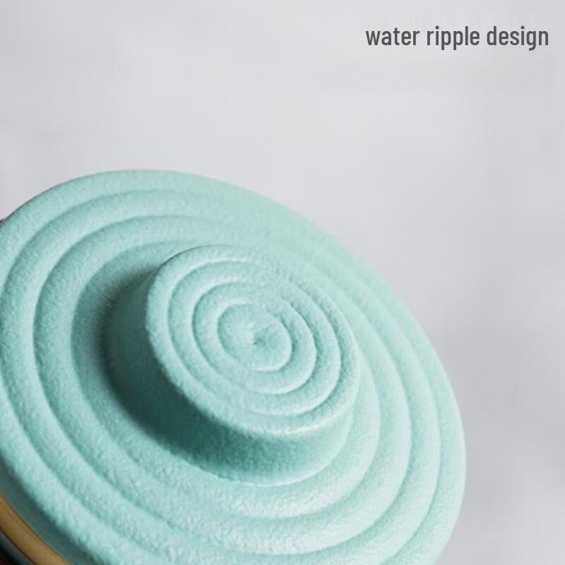 Ceramic Portable Tea Set with Pot and Two Cups