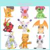 9pcs Digimon Adventure Figures Pvc Toys Xmas Gifts Cake Toppers Collectible
