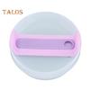 40 Oz Tumbler Flip Straw Lid Spill-Proof Splash Resistant Leak-proof Cup Lid Reusable Cover BPA-Free Dishwasher Safe Universal Cup Lid