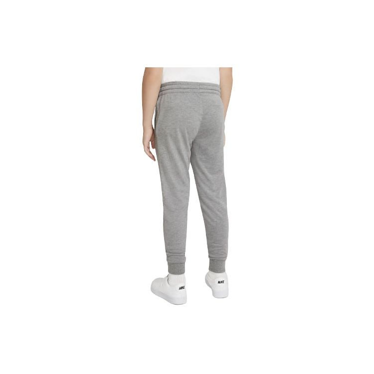 Nike Sportswear Logo Knit Joggers For Boys Kids Bottoms Grey DA0809-091