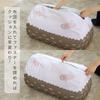 Toyo Case Cool Futon Cushion Friends, Size: Approx. 35cm Diameter x 60cm Length, WEB-COOL (Hedgehog)