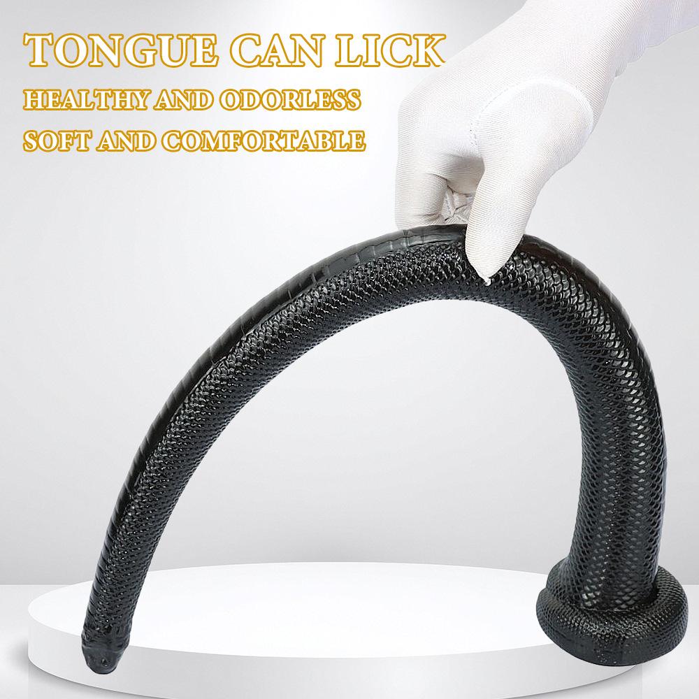 51cm Snake Scale Anal Snake - Ultra-Long Flexible Anal Toy for Men & Women,Beginner-Friendly Depth Play Toy
