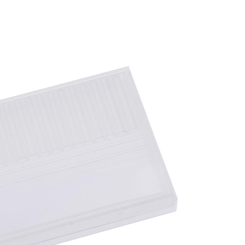 24 Löcher Kunststoff Nagelbohrer Aufbewahrungsbox Leer Ständer Halter Für Fräser Display Behälter Etui Maniküre Werkzeuge