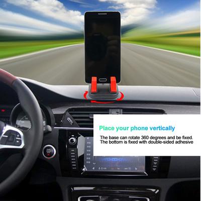 Suport telefon auto, suport rotativ la 360 de grade, anti-alunecare, suport mobil pentru tabloul de bord, navigație GPS, accesorii auto universale