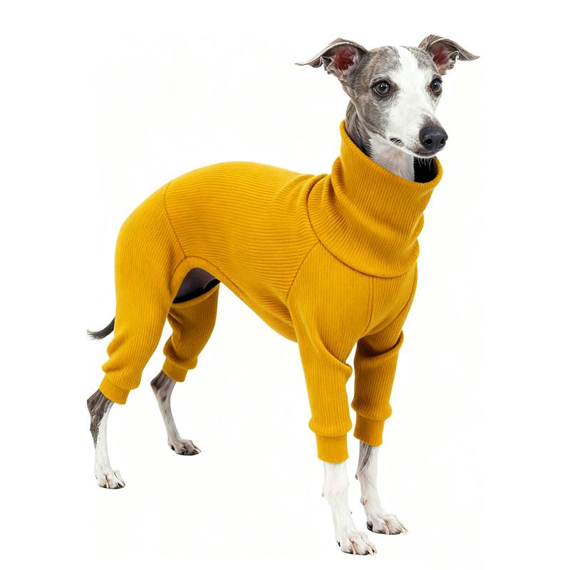 Whippet Italian Greyhound Clothes Big Dog Overalls For Medium Large Dogs Turtleneck Winter Pet Pajamas Onesies For Shepherd