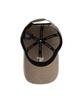 VERUTUM Initial Western Logo Pigment Ball Cap Beige